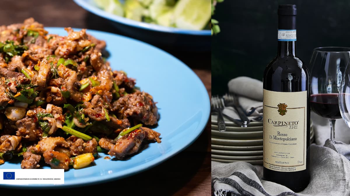 <p>Sticky Ginger Sesame Pineapple Beef: recipe and wine pairing</p>
